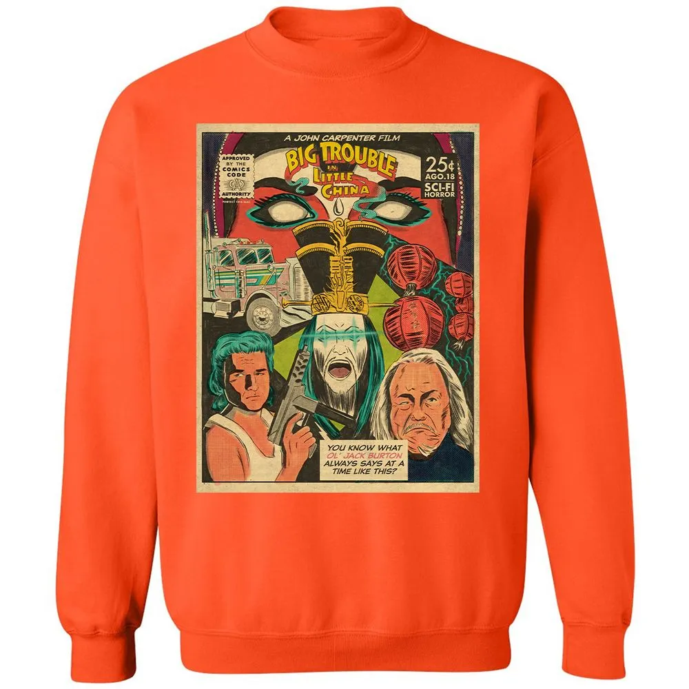 Classic Unisex Sweatshirt - H5BP6EF5 - Orange - 10