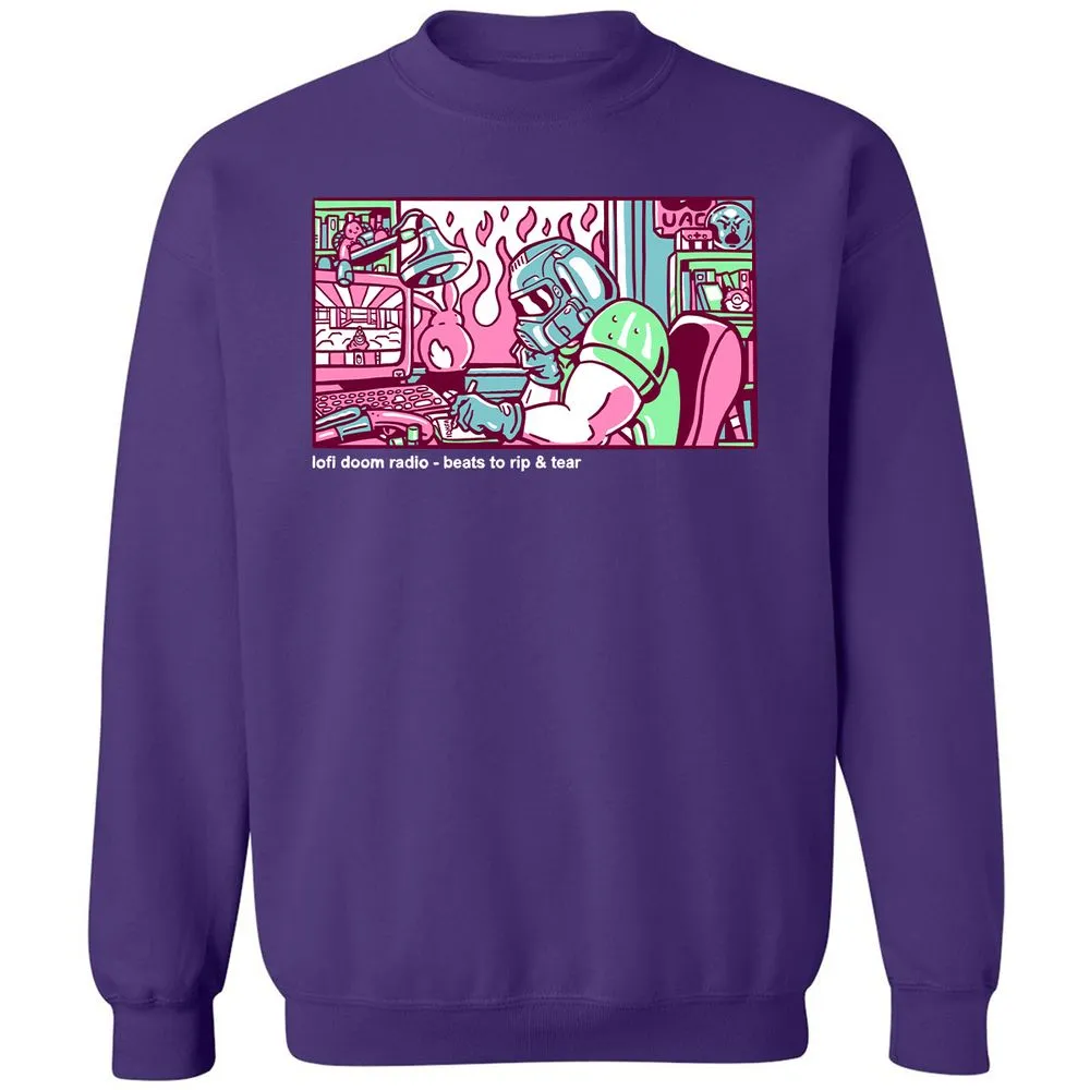 Classic Unisex Sweatshirt - UW24NGFY - Purple - 6