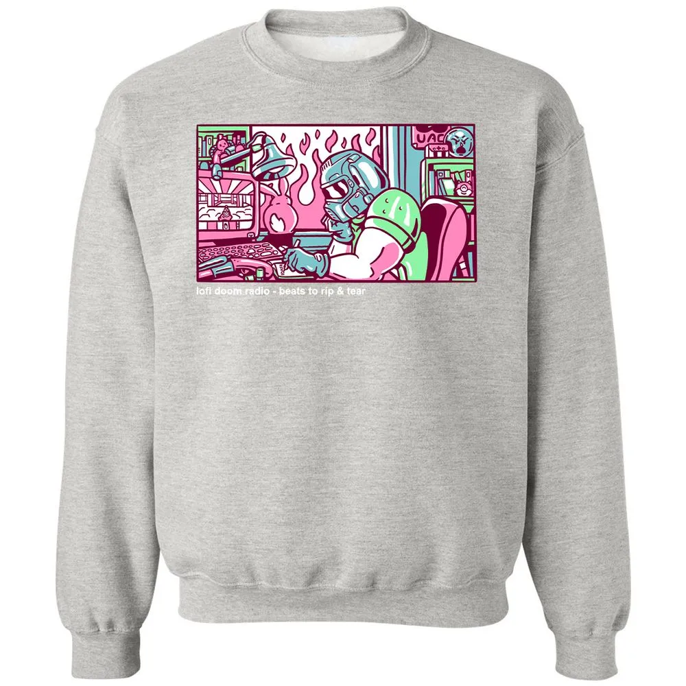 Classic Unisex Sweatshirt - UW24NGFY - Ash - 8