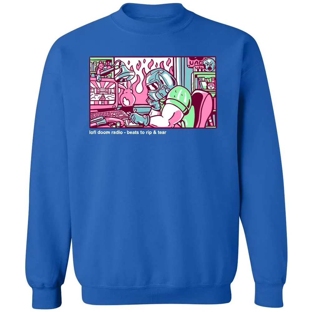 Classic Unisex Sweatshirt - UW24NGFY - Royal - 9