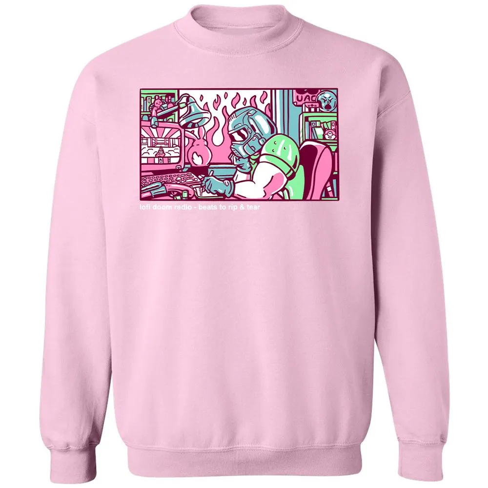 Classic Unisex Sweatshirt - UW24NGFY - Light Pink - 3