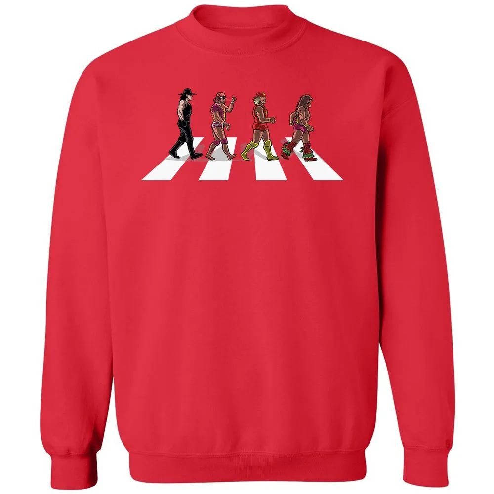 Classic Unisex Sweatshirt - TBR2LZGK - Red - 5