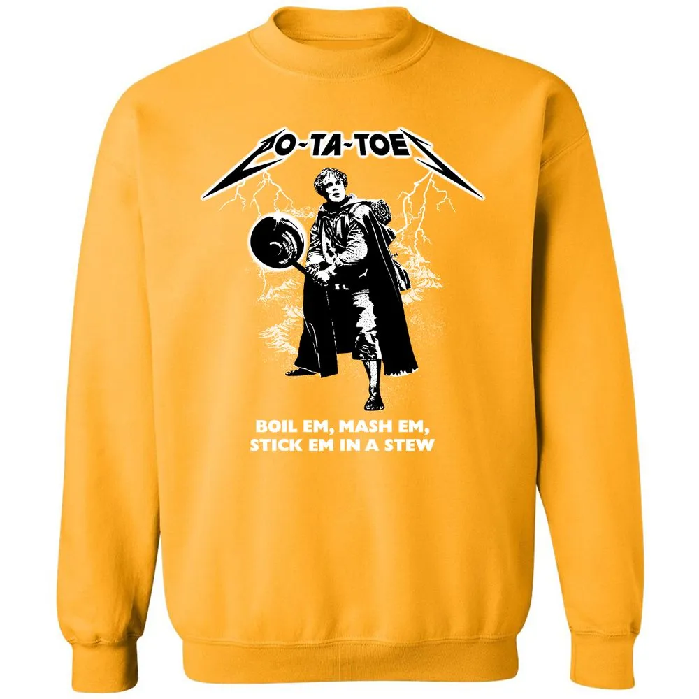 Classic Unisex Sweatshirt - HCTYDD6X - Gold - 11