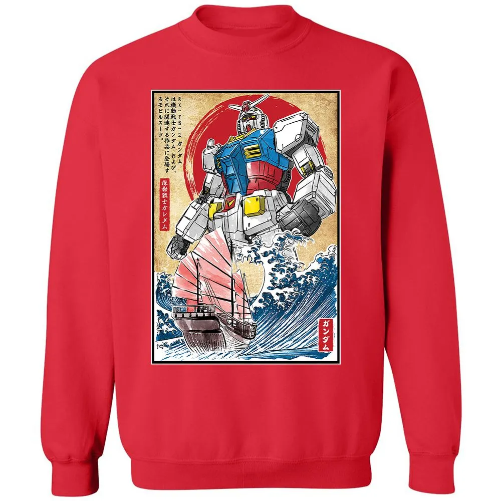 Classic Unisex Sweatshirt - RN312YZE - Red - 5