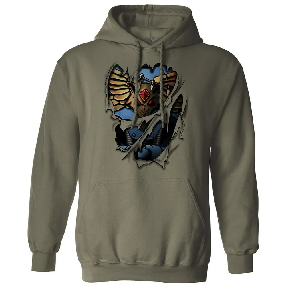 Classic Unisex Hoodie - XQG14YLM - Military Green - 4