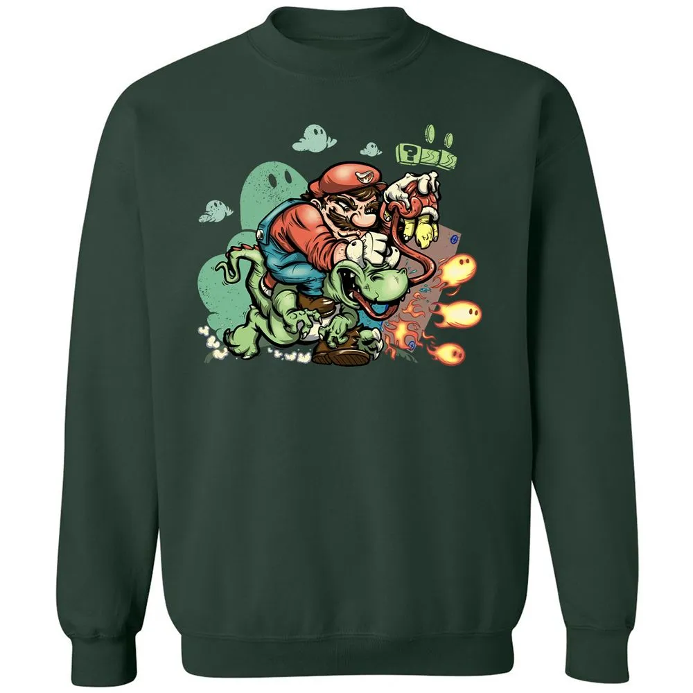 Classic Unisex Sweatshirt - 1AC1QNAS - Forest Green - 4