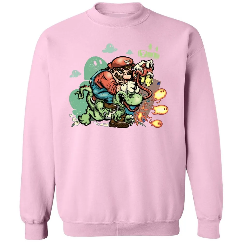 Classic Unisex Sweatshirt - 1AC1QNAS - Light Pink - 3
