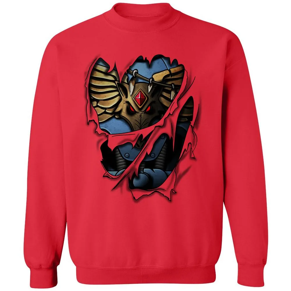 Classic Unisex Sweatshirt - XV5MJGNF - Red - 5