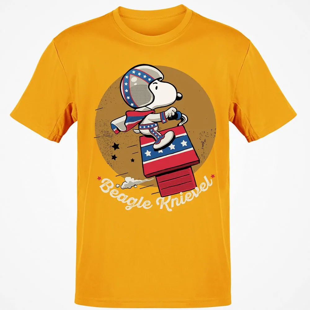 Classic Unisex T-Shirt - C4S1ZVJV - Gold - 4
