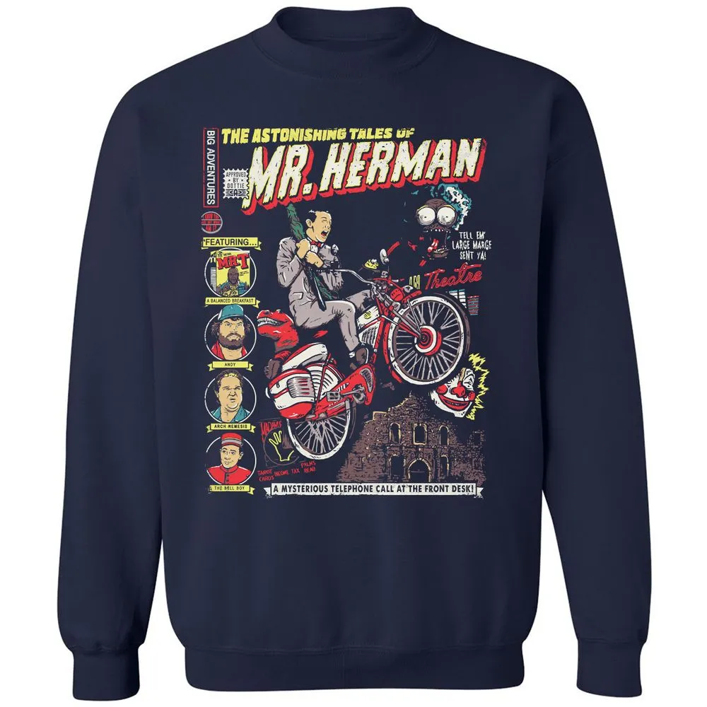 Classic Unisex Sweatshirt - 8XJYYL7Z - Navy - 2