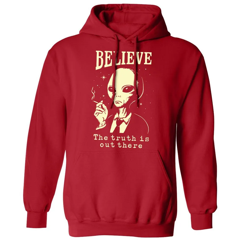 Classic Unisex Hoodie - NTN36CDW - Red - 5