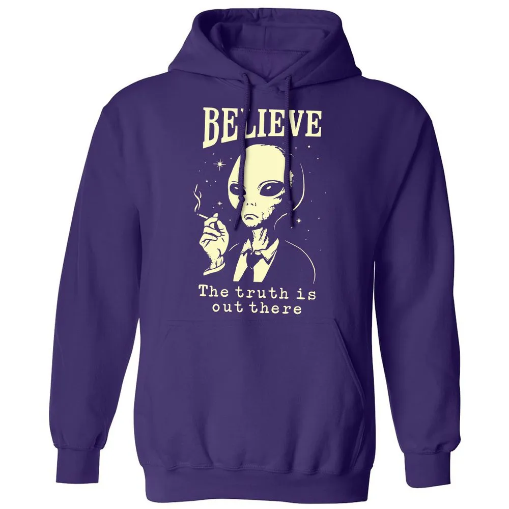 Classic Unisex Hoodie - NTN36CDW - Purple - 6