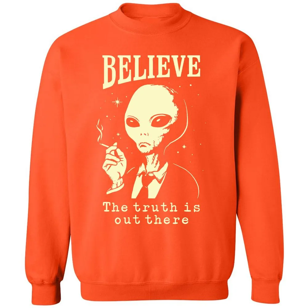 Classic Unisex Sweatshirt - 6JFGBHVU - Orange - 10