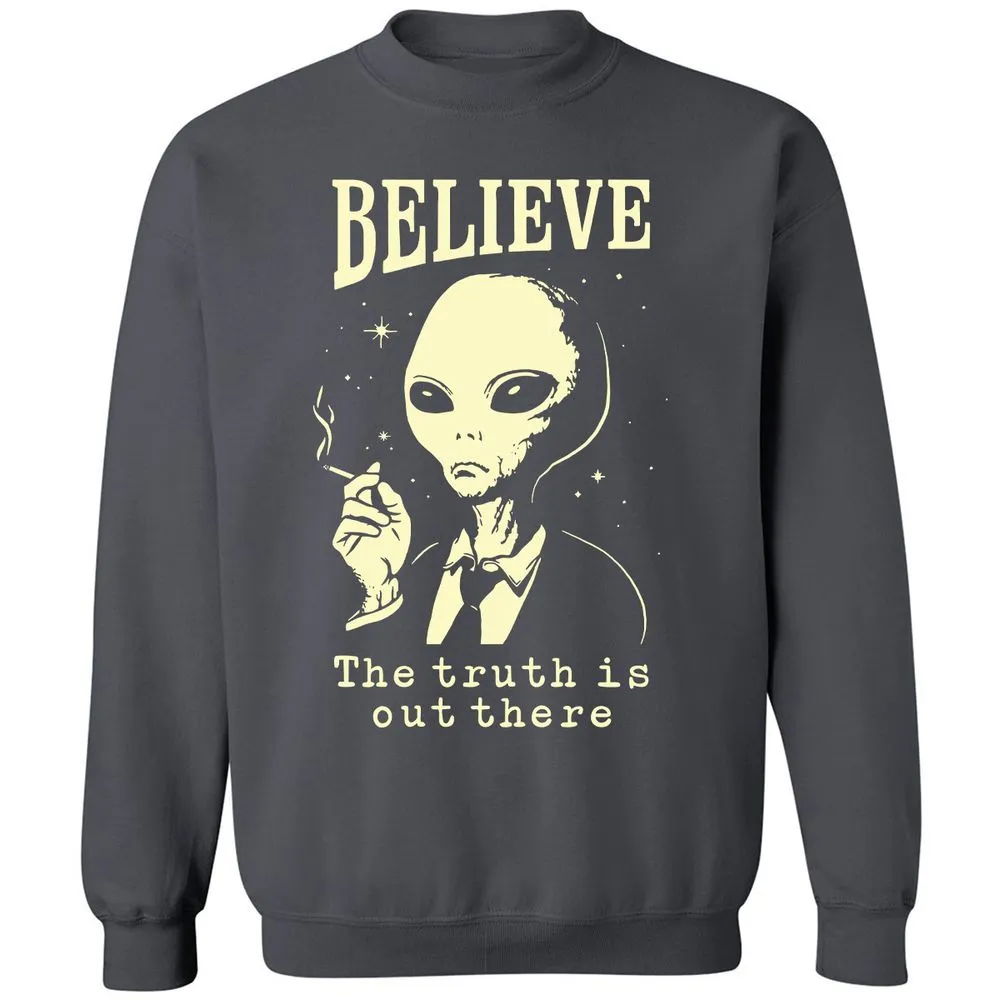 Classic Unisex Sweatshirt - 6JFGBHVU - Charcoal - 7