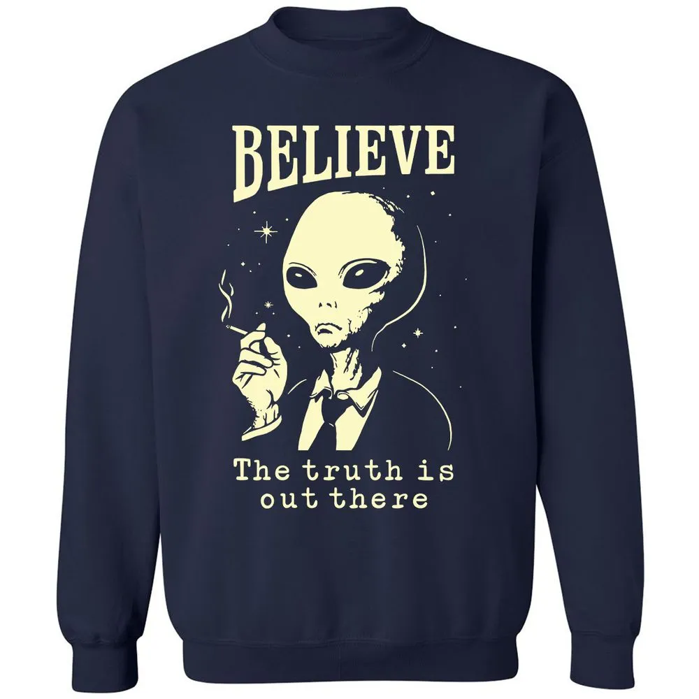 Classic Unisex Sweatshirt - 6JFGBHVU - Navy - 2