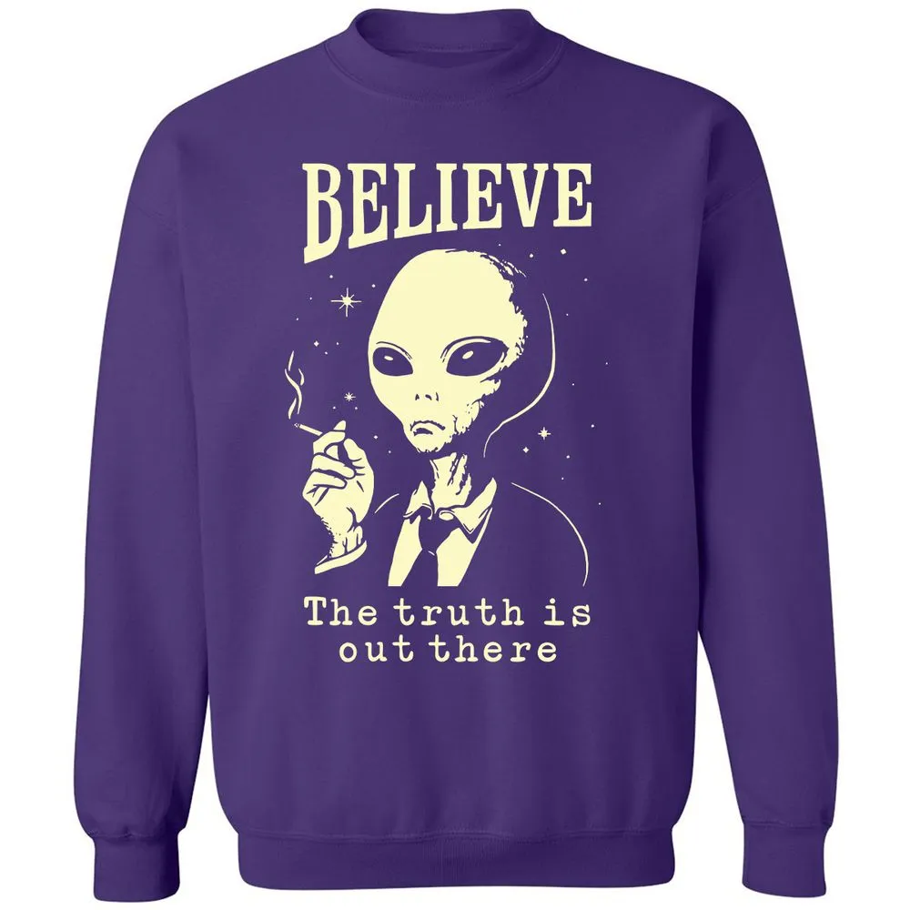 Classic Unisex Sweatshirt - 6JFGBHVU - Purple - 6