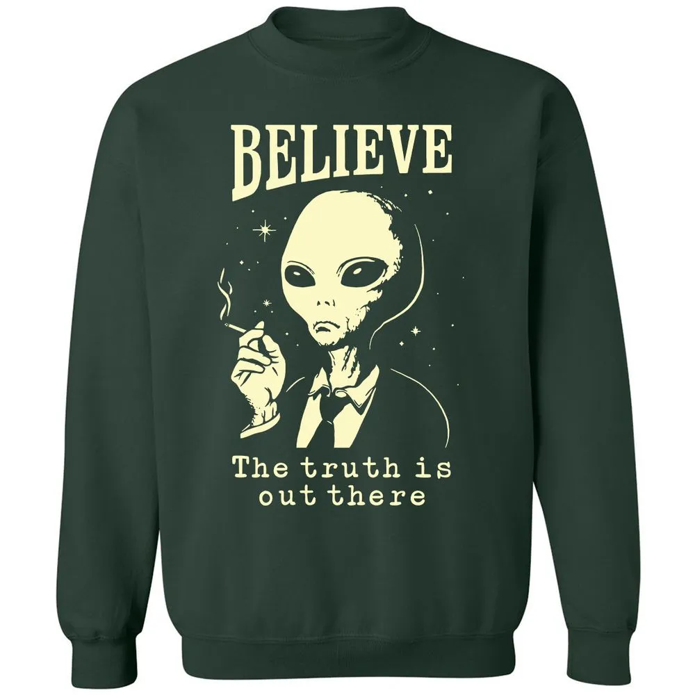 Classic Unisex Sweatshirt - 6JFGBHVU - Forest Green - 4