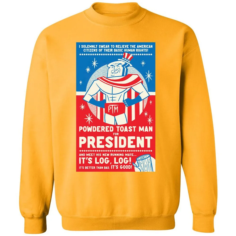 Classic Unisex Sweatshirt - Q32G77ZU - Gold - 11