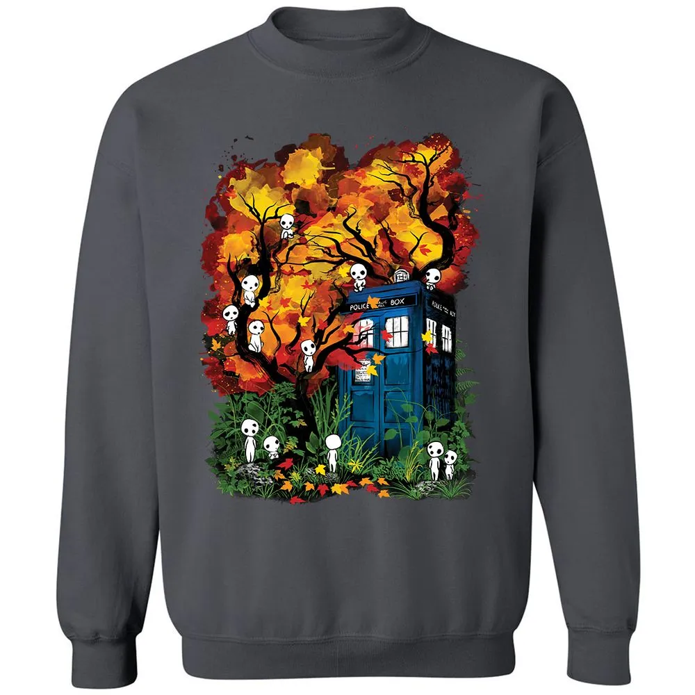 Classic Unisex Sweatshirt - HUWZB4TG - Charcoal - 7