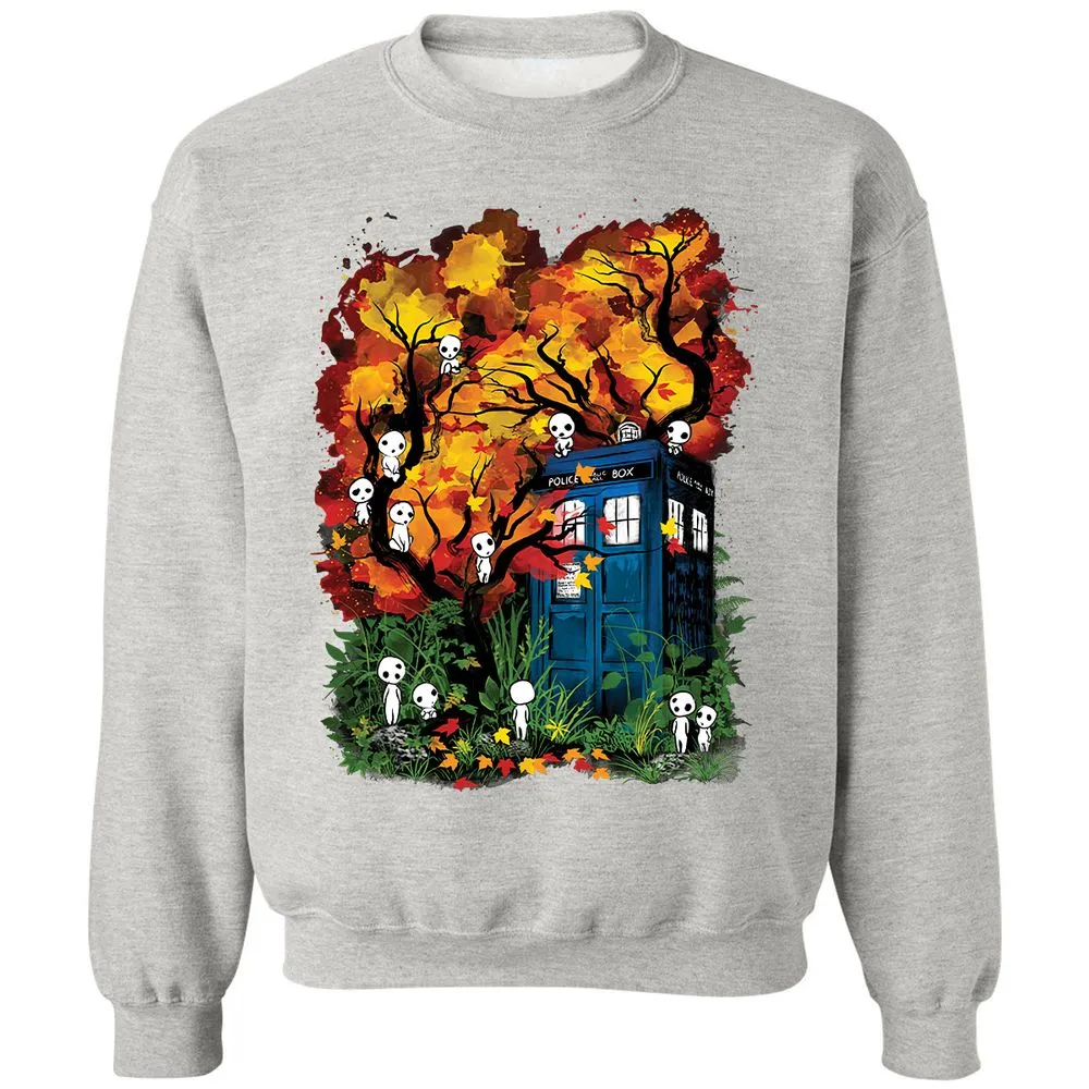 Classic Unisex Sweatshirt - HUWZB4TG - Ash - 8