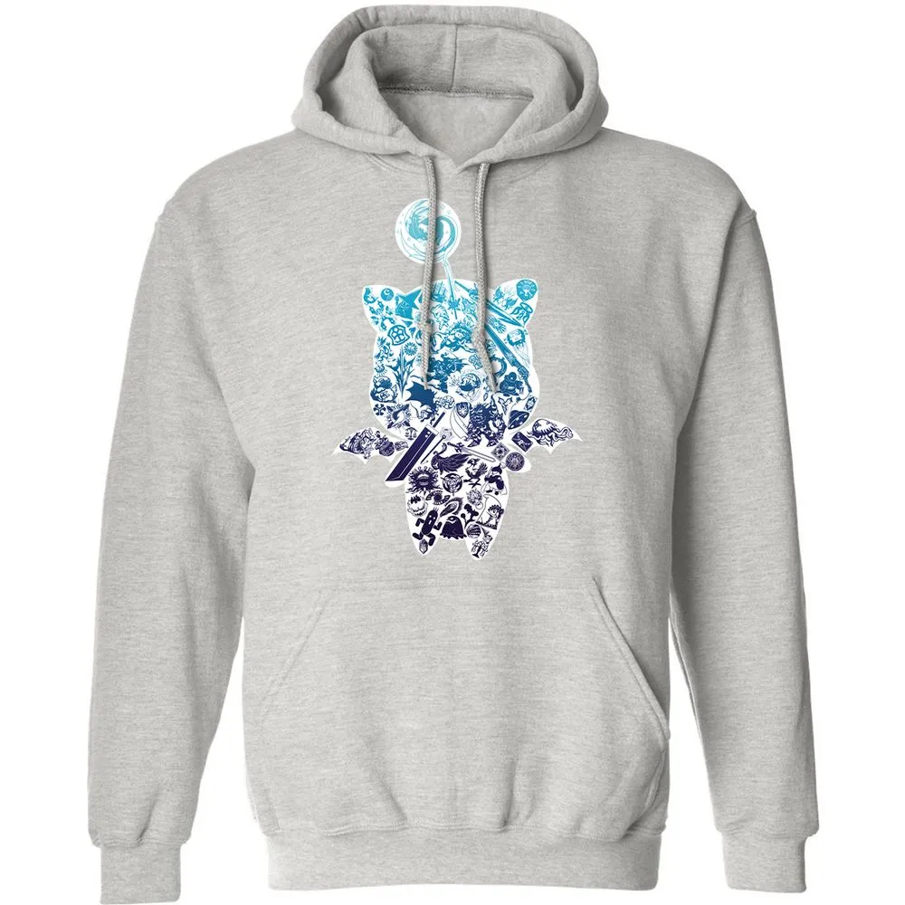 Classic Unisex Hoodie - KA9BKNPT - Ash - 8