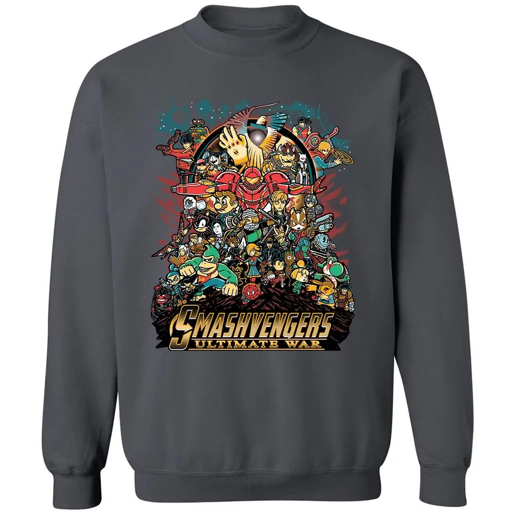 Classic Unisex Sweatshirt - C71PC22R - Charcoal - 7