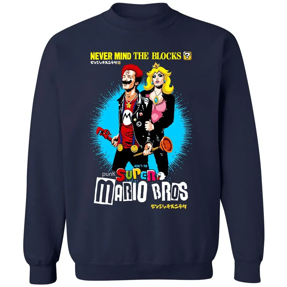 Classic Unisex Sweatshirt - HYK15CAZ - Navy - 2