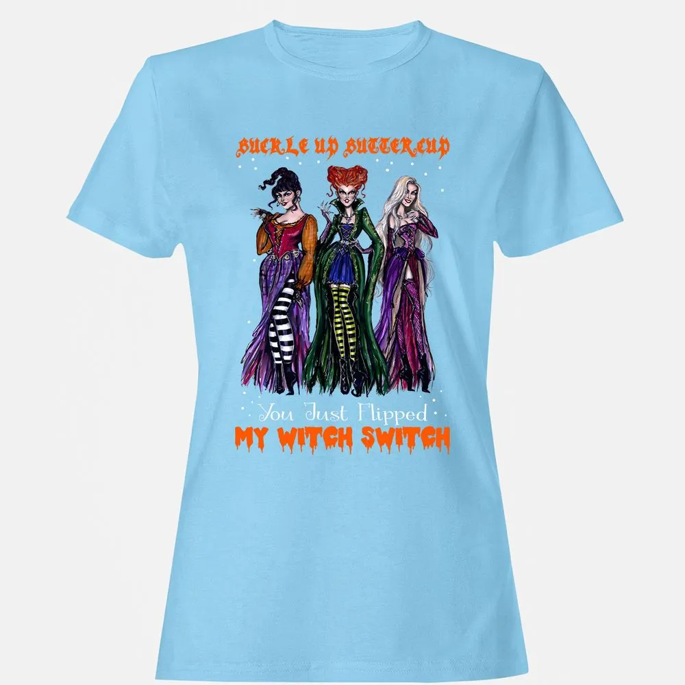 Women's T-Shirt - EG3WVH8Q - Light Blue - 8