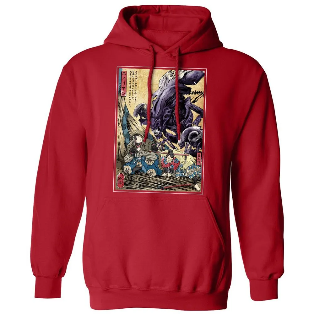 Classic Unisex Hoodie - KKWKTPLH - Red - 5