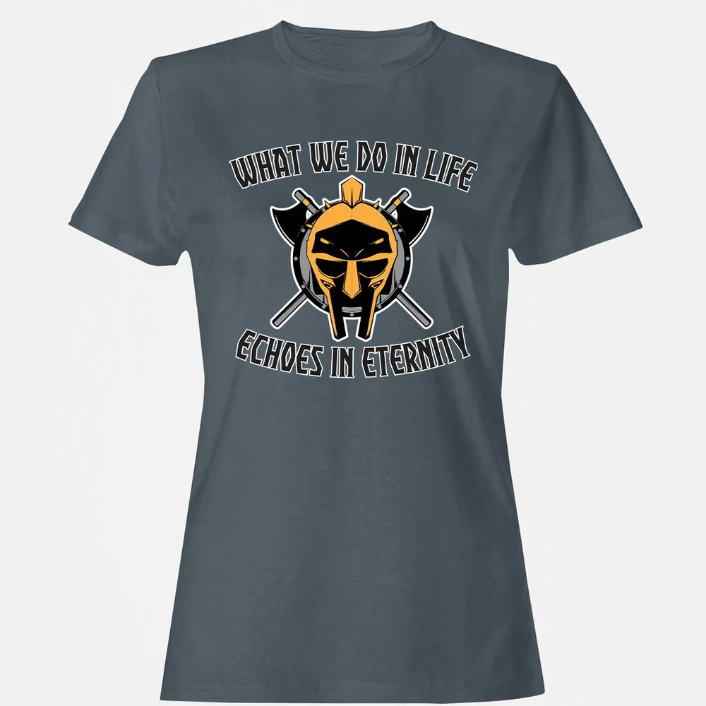 Women's T-Shirt - 9MV5E8VE - Charcoal - 3