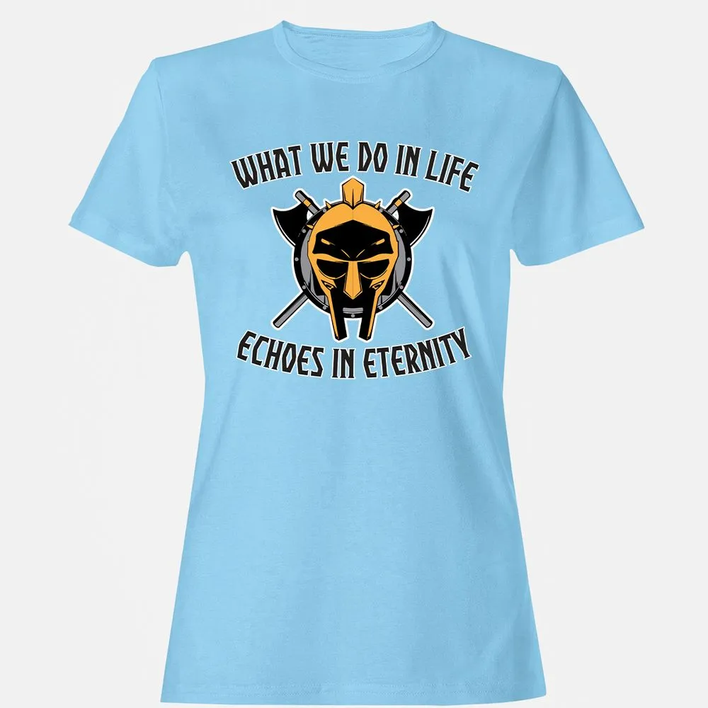 Women's T-Shirt - 9MV5E8VE - Light Blue - 8