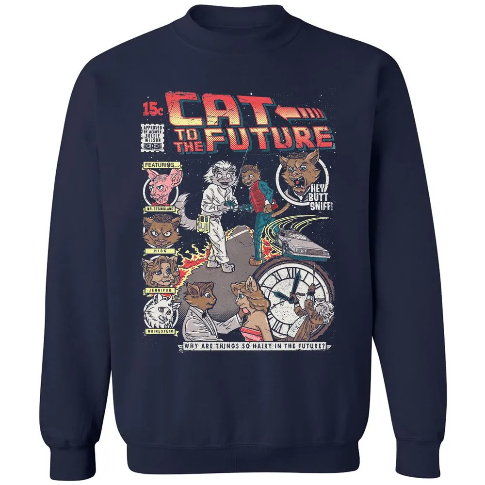 Classic Unisex Sweatshirt - ZHK93J23 - Navy - 2