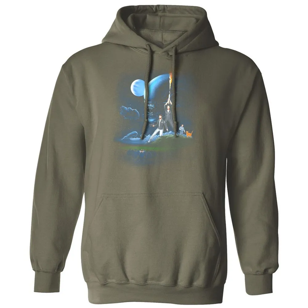 Classic Unisex Hoodie - CHJN2ME7 - Military Green - 4