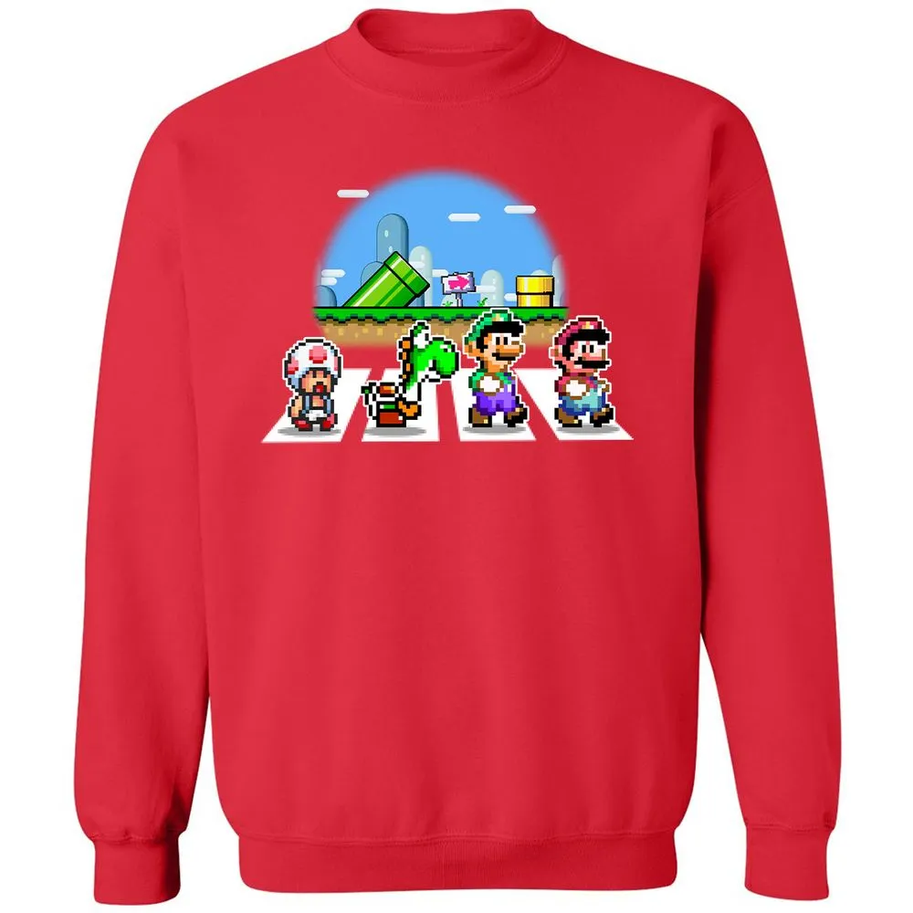 Classic Unisex Sweatshirt - K5YFV69U - Red - 5