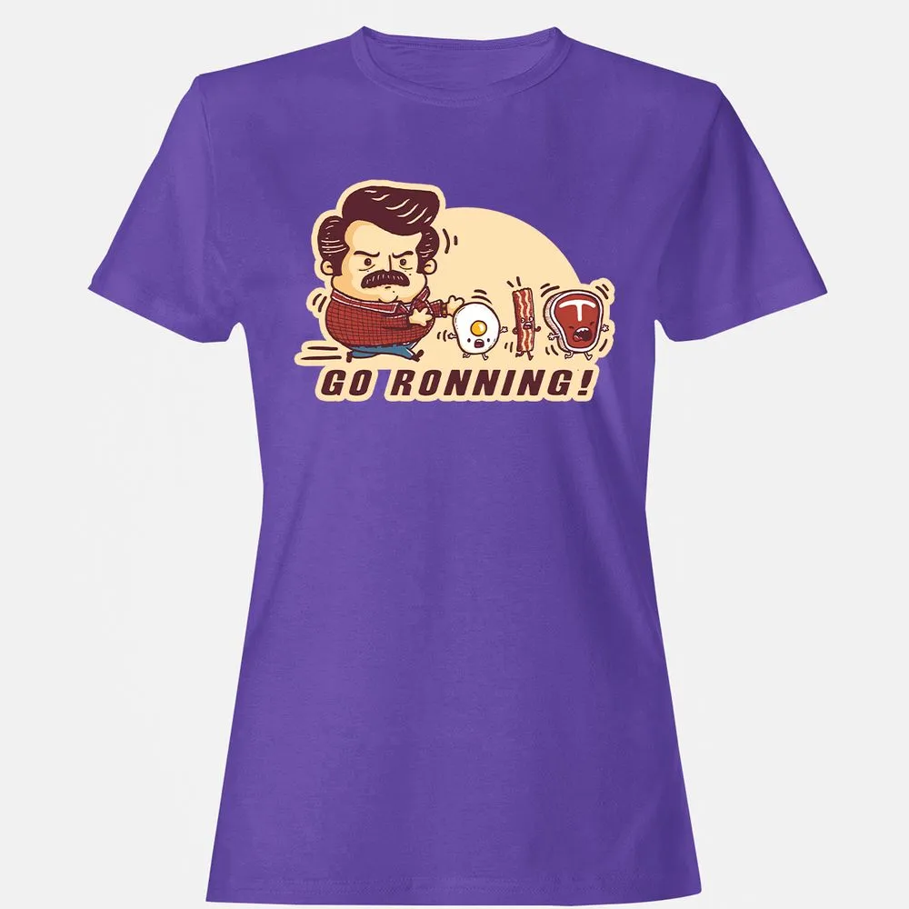 Women's T-Shirt - FVEVYUKC - Purple - 12