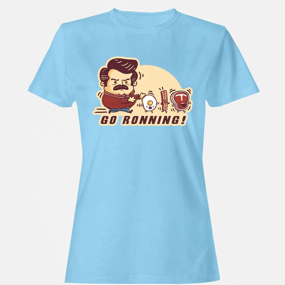 Women's T-Shirt - FVEVYUKC - Light Blue - 8