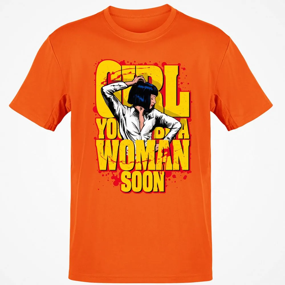 Classic Unisex T-Shirt - 8FUJSQJN - Orange - 8