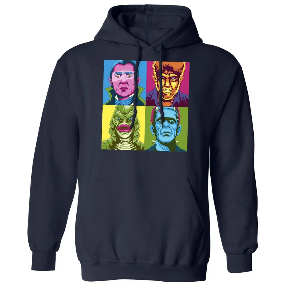 Classic Unisex Hoodie - QQG74CA5 - Navy - 2