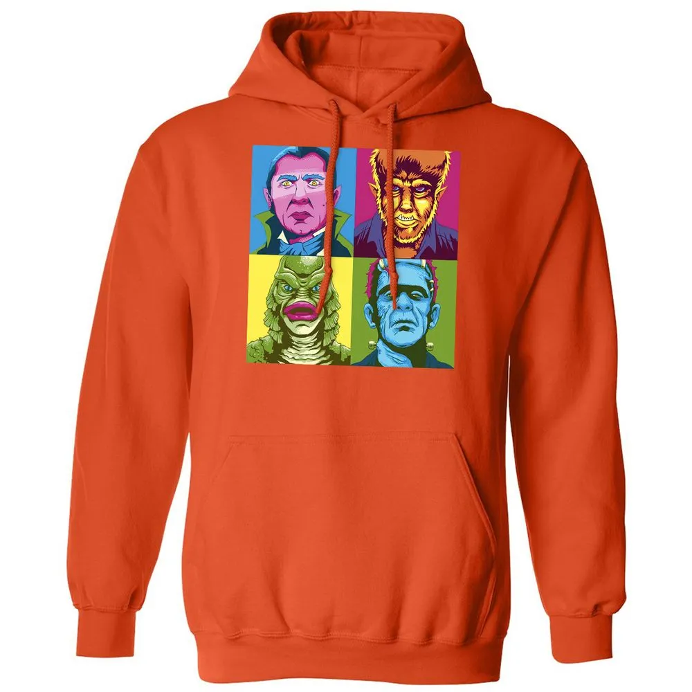 Classic Unisex Hoodie - QQG74CA5 - Orange - 10