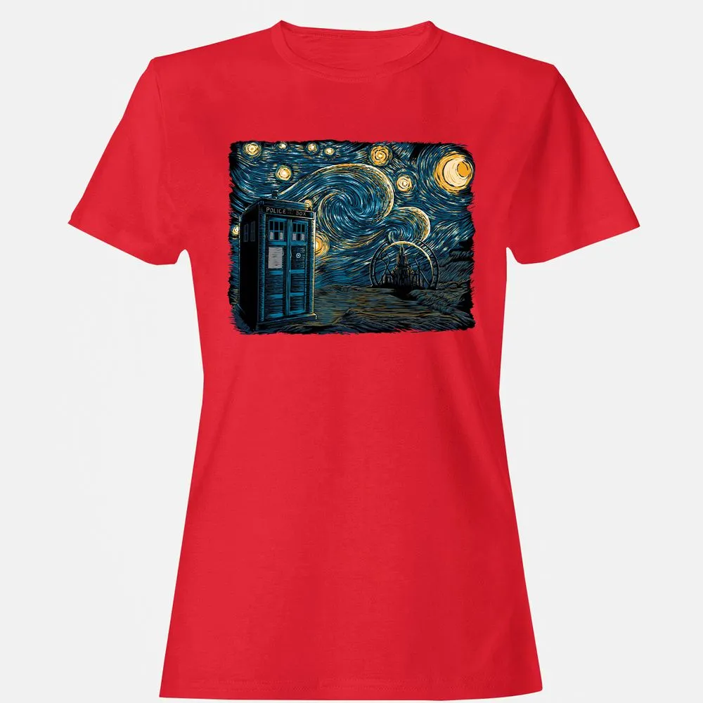 Women's T-Shirt - XAXQBYWX - Red - 13