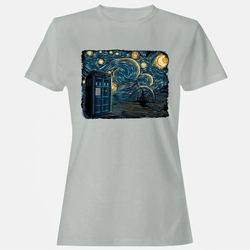 Women's T-Shirt - XAXQBYWX - Ash - 2