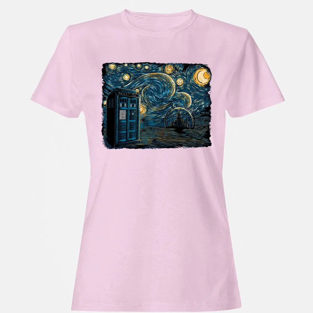 Women's T-Shirt - XAXQBYWX - Light Pink - 9