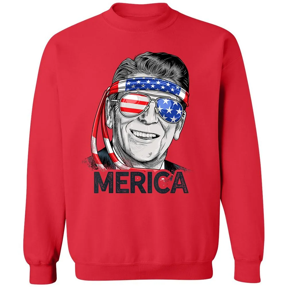 Classic Unisex Sweatshirt - UZN4PEPU - Red - 5
