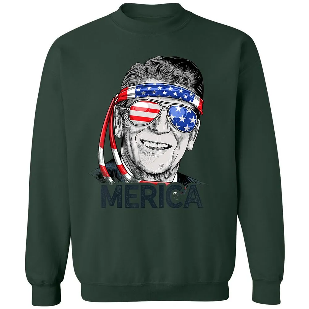 Classic Unisex Sweatshirt - UZN4PEPU - Forest Green - 4