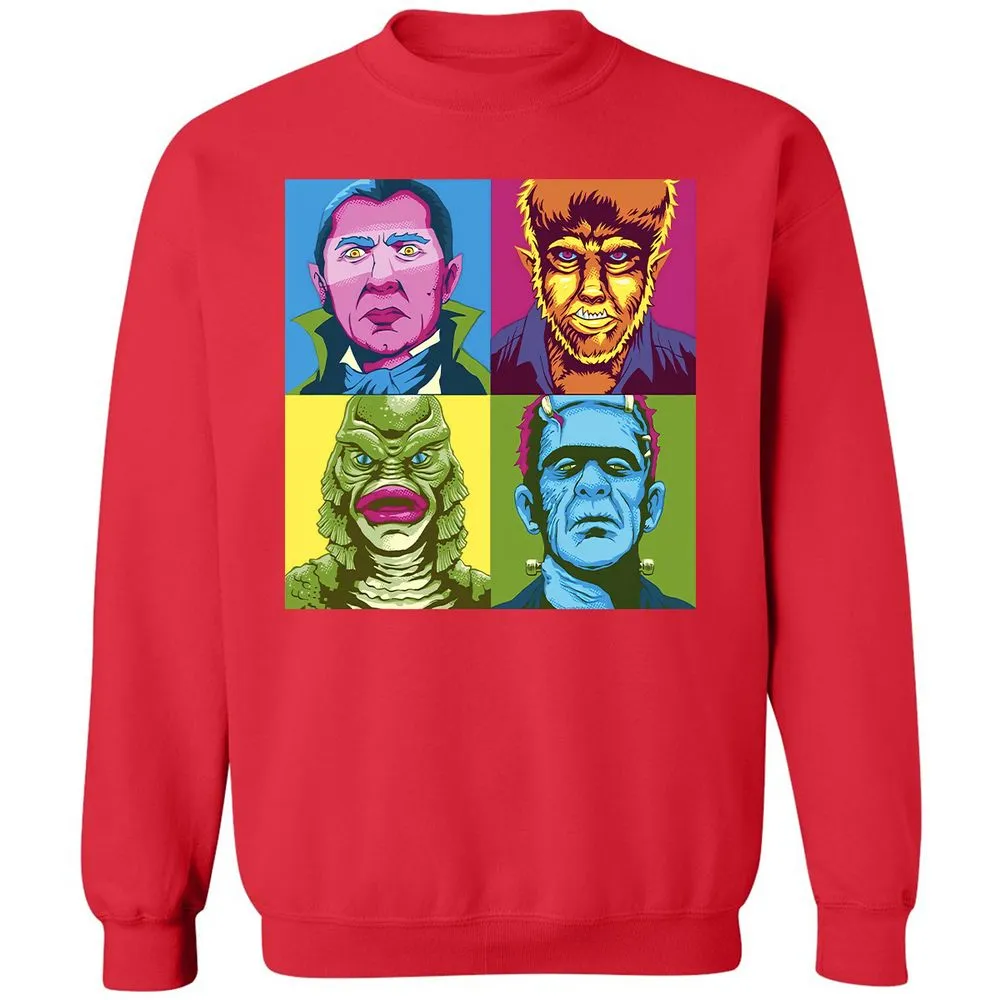 Classic Unisex Sweatshirt - K7KH9NB8 - Red - 5