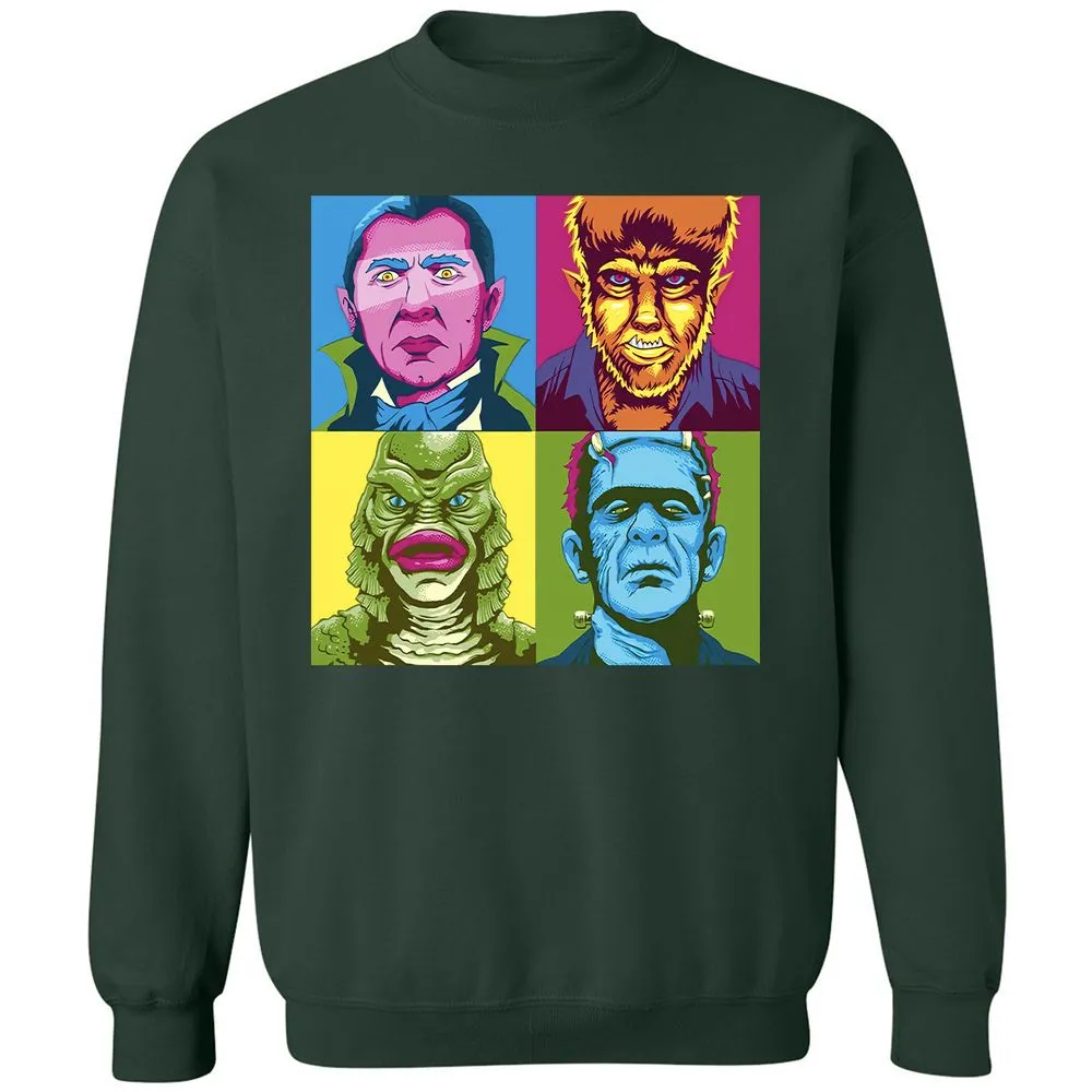 Classic Unisex Sweatshirt - K7KH9NB8 - Forest Green - 4