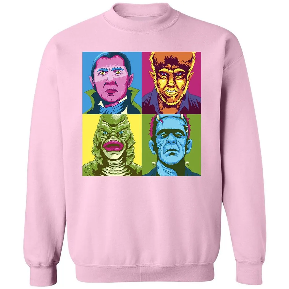 Classic Unisex Sweatshirt - K7KH9NB8 - Light Pink - 3