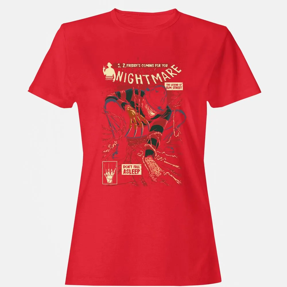 Women's T-Shirt - ZLBZ7P9P - Red - 13