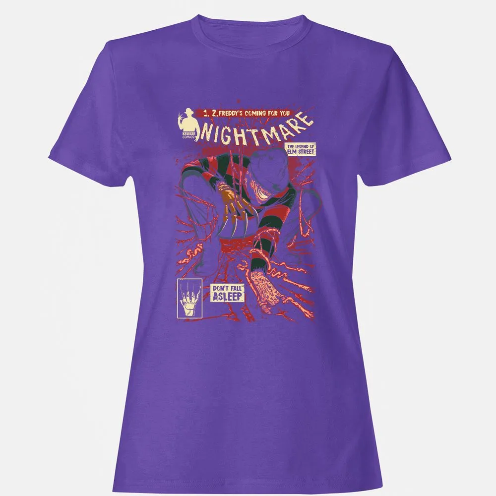 Women's T-Shirt - ZLBZ7P9P - Purple - 12