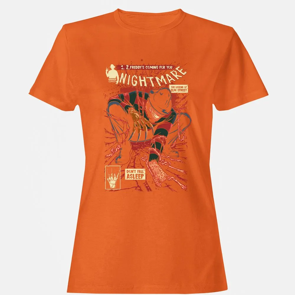 Women's T-Shirt - ZLBZ7P9P - Orange - 11